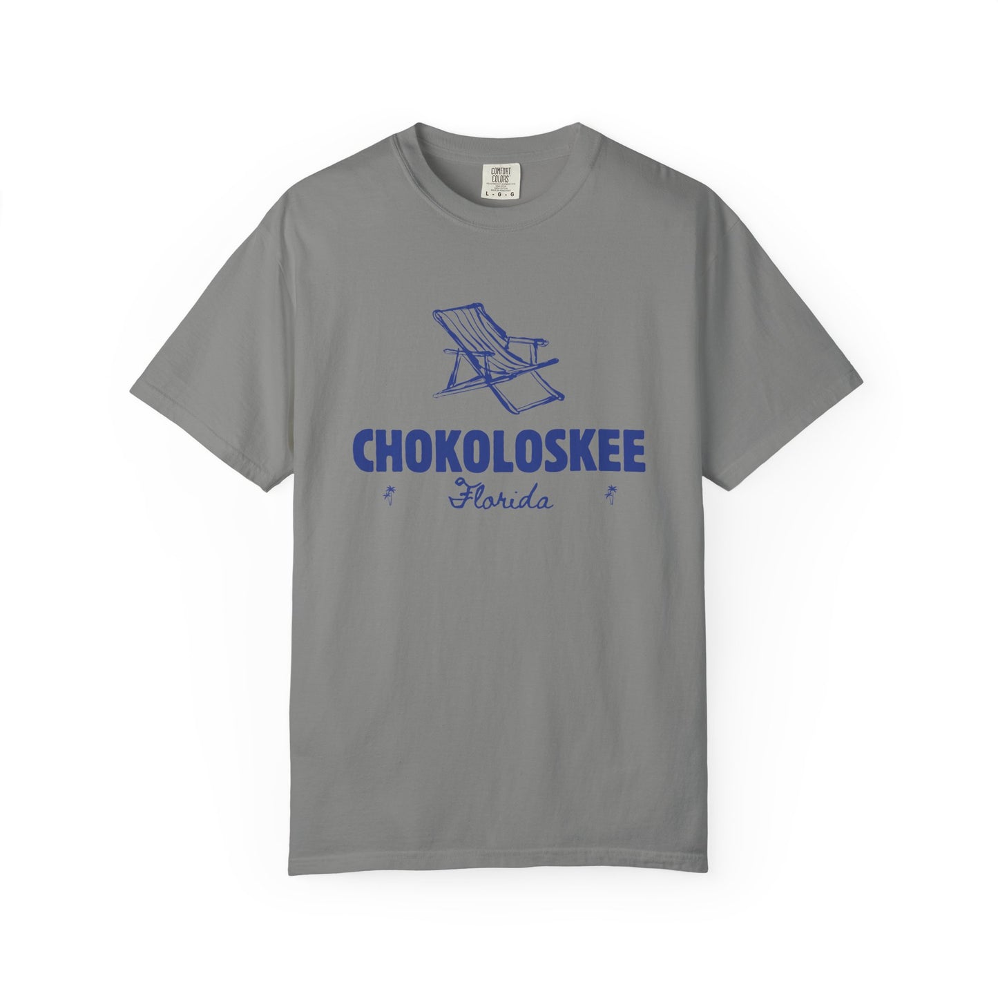 Chokoloskee - Unisex Garment-Dyed T-shirt, Casual Outfit, Gift for Nature Lovers, Vacation Essentials