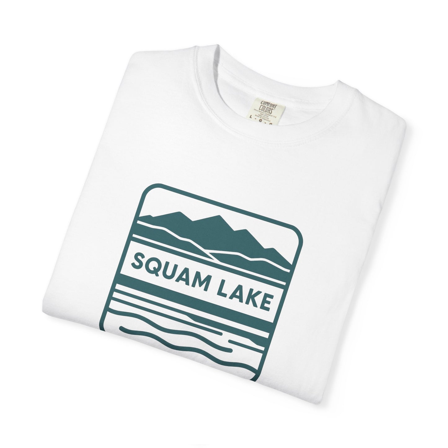 Squam Lake Unisex T-Shirt, Casual Graphic Tee, Nature Lover Gift, Outdoor Adventure Shirt, Vacation Souvenir, Summer Wear
