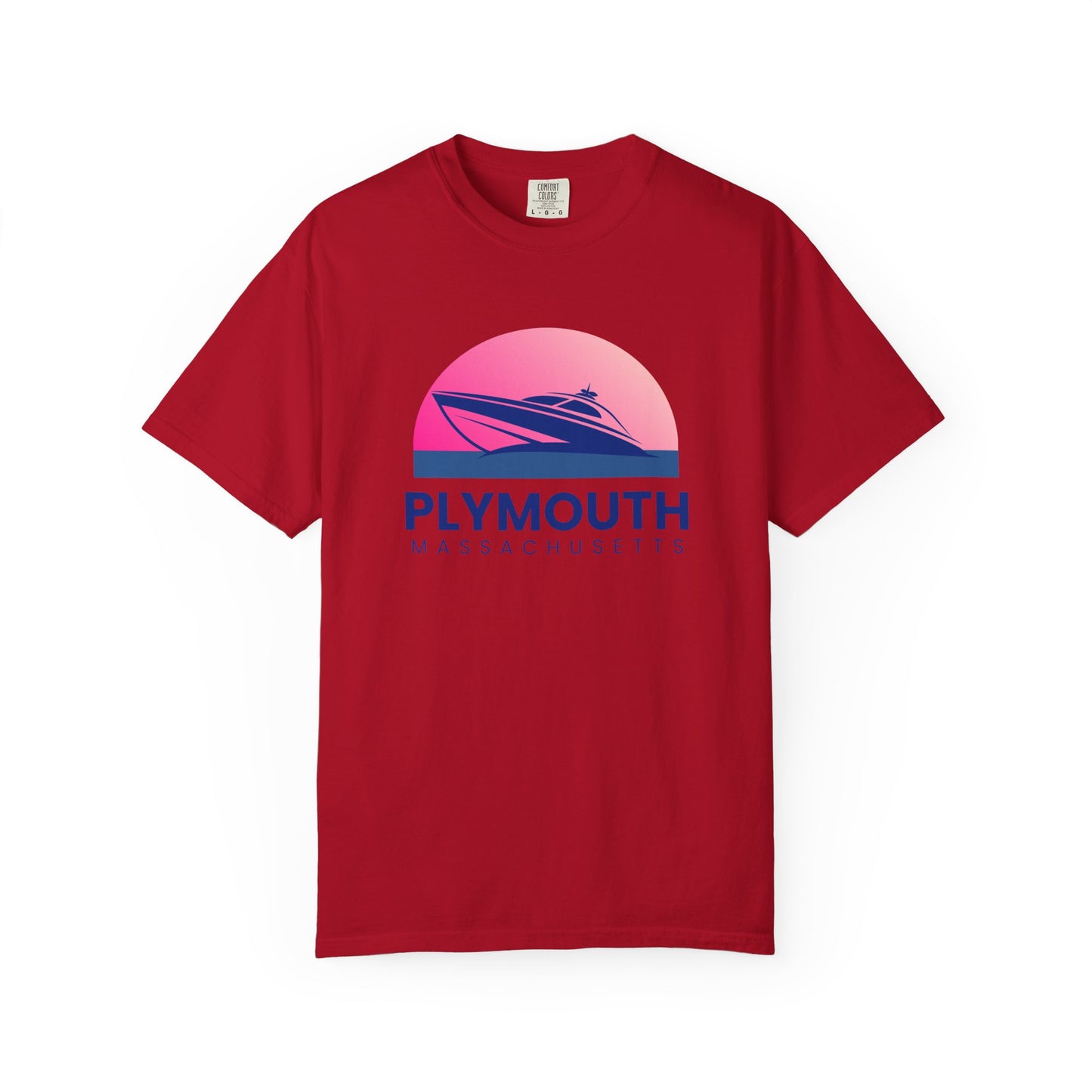 Plymouth Vibes, Unisex T-shirt, Casual Tee, Travel Souvenir, Vacation Top