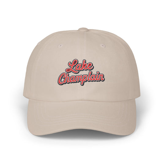 Lake Champlain Stylish Dad Cap, Casual Summer Hat, Outdoor Accessory, Gift for Father's Day, Boating Trip Gear, Everyday Wear
