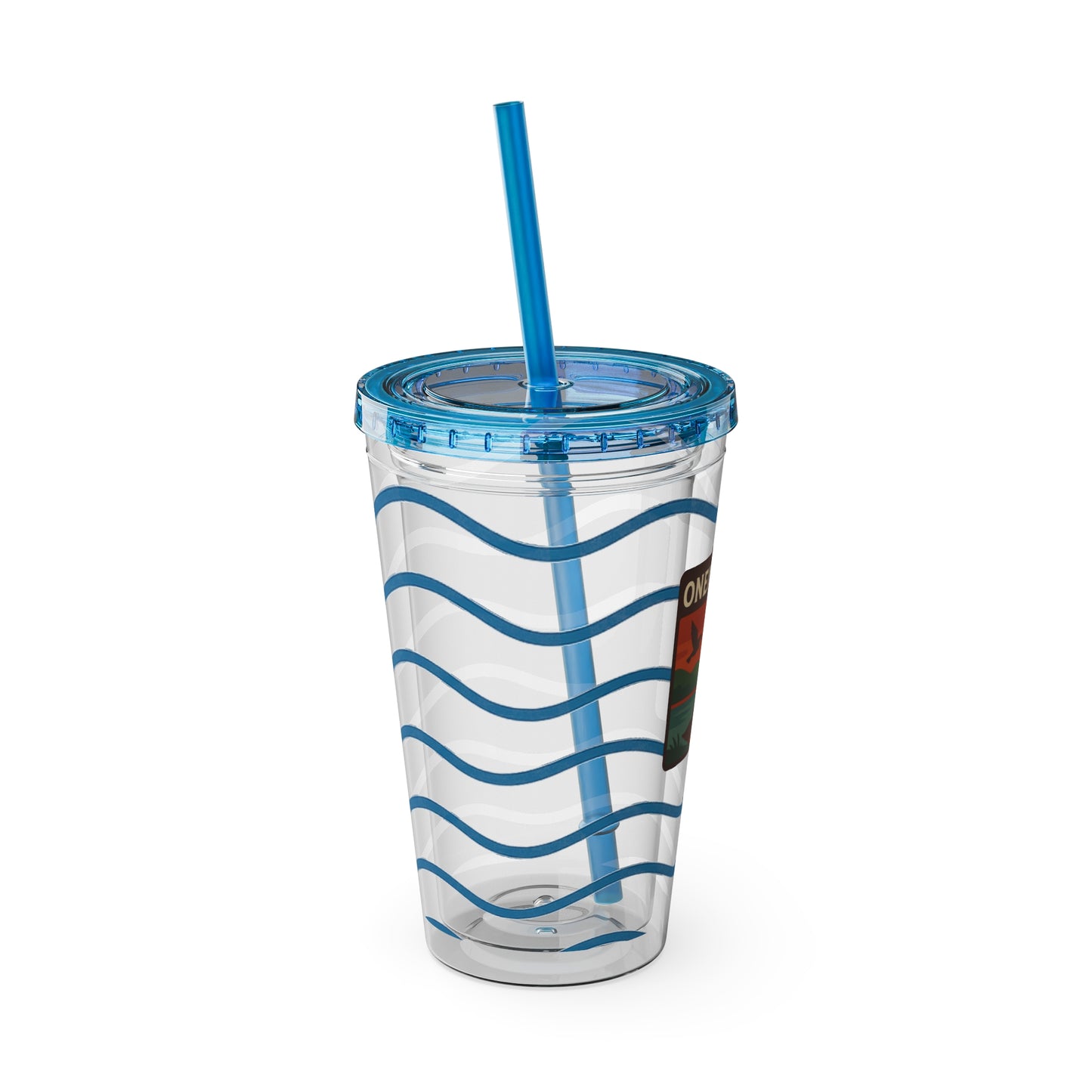 Oneida Lake Sunsplash Tumbler, 16oz Clear Drink Cup for Outdoor Adventures, Customizable Travel Mug, Perfect for Summer Fun, Eco-Friendly Beverage [...]