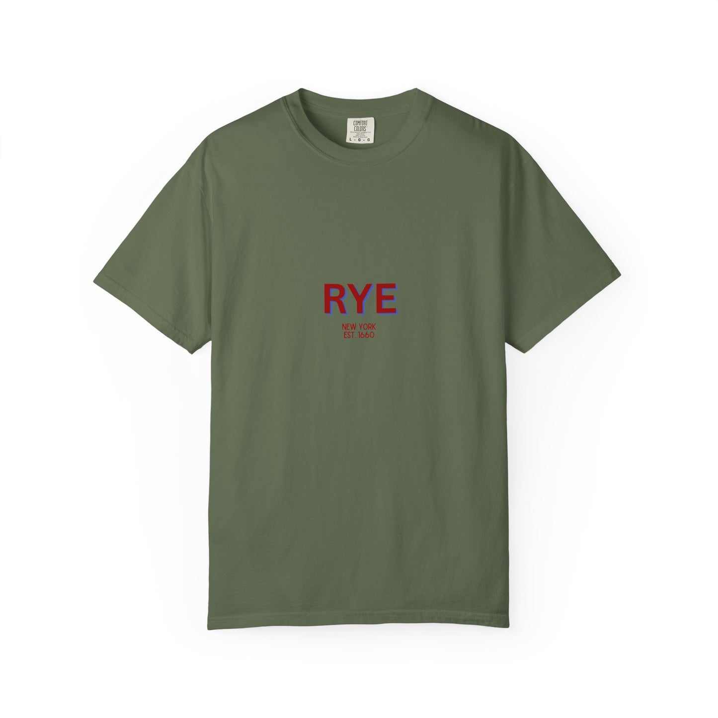 Rye Garment-Dyed Unisex T-Shirt, Casual Tee, Vintage Style Shirt, Everyday Wear, Birthday Gift, Unique Apparel