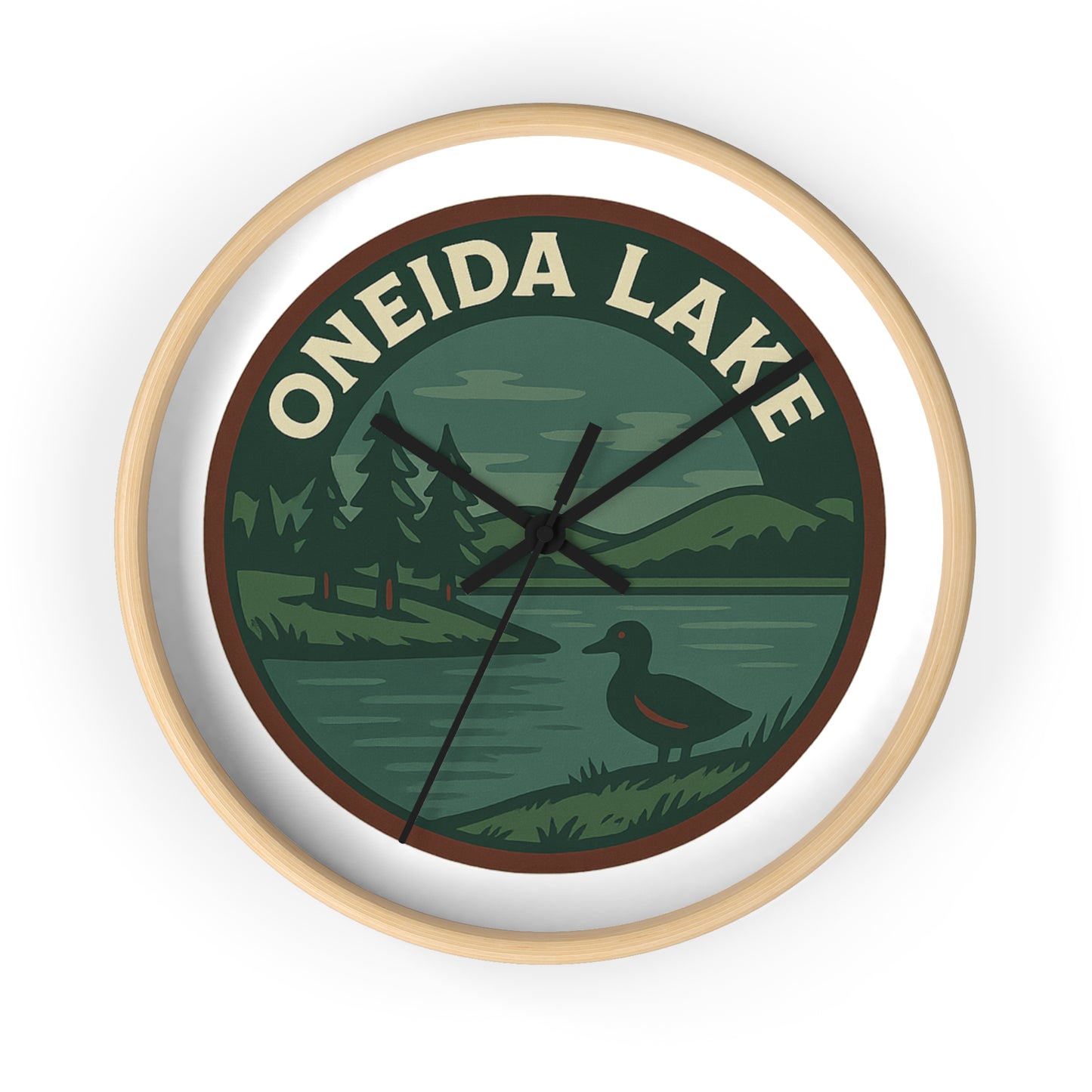 Oneida Lake Wall Clock