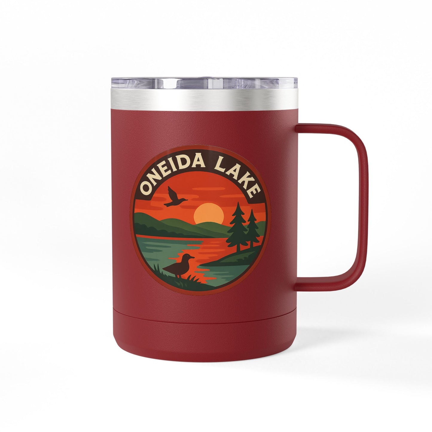 Oneida Lake Coffee Mug Tumbler, 15oz