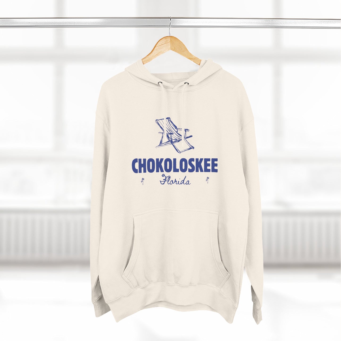 Chokoloskee Inspired Fleece Hoodie, Casual Wear, Relaxation, Gift for Autumn Lovers, Travel Essential