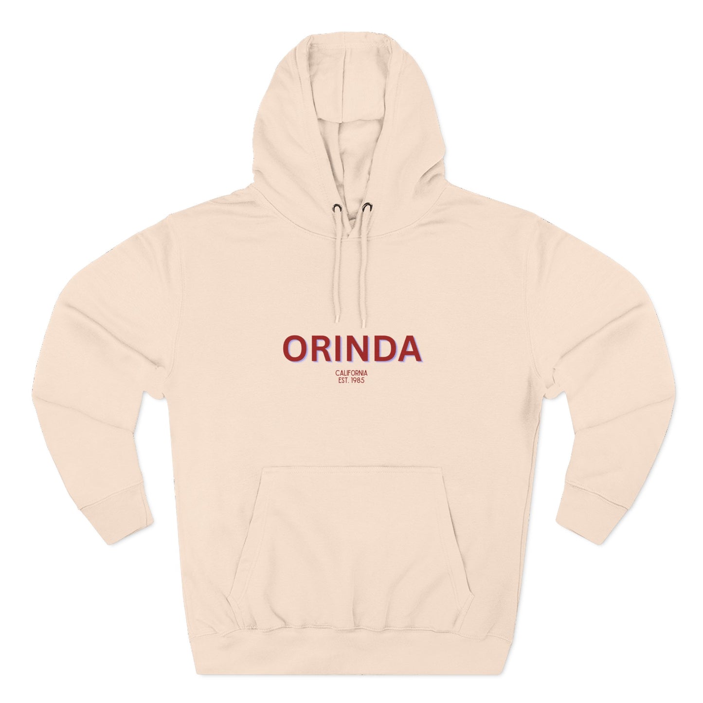 Orinda Fleece Hoodie, Casual Sweatshirt, Cozy Layering Piece, Perfect Gift for All Occasions, Stylish Streetwear