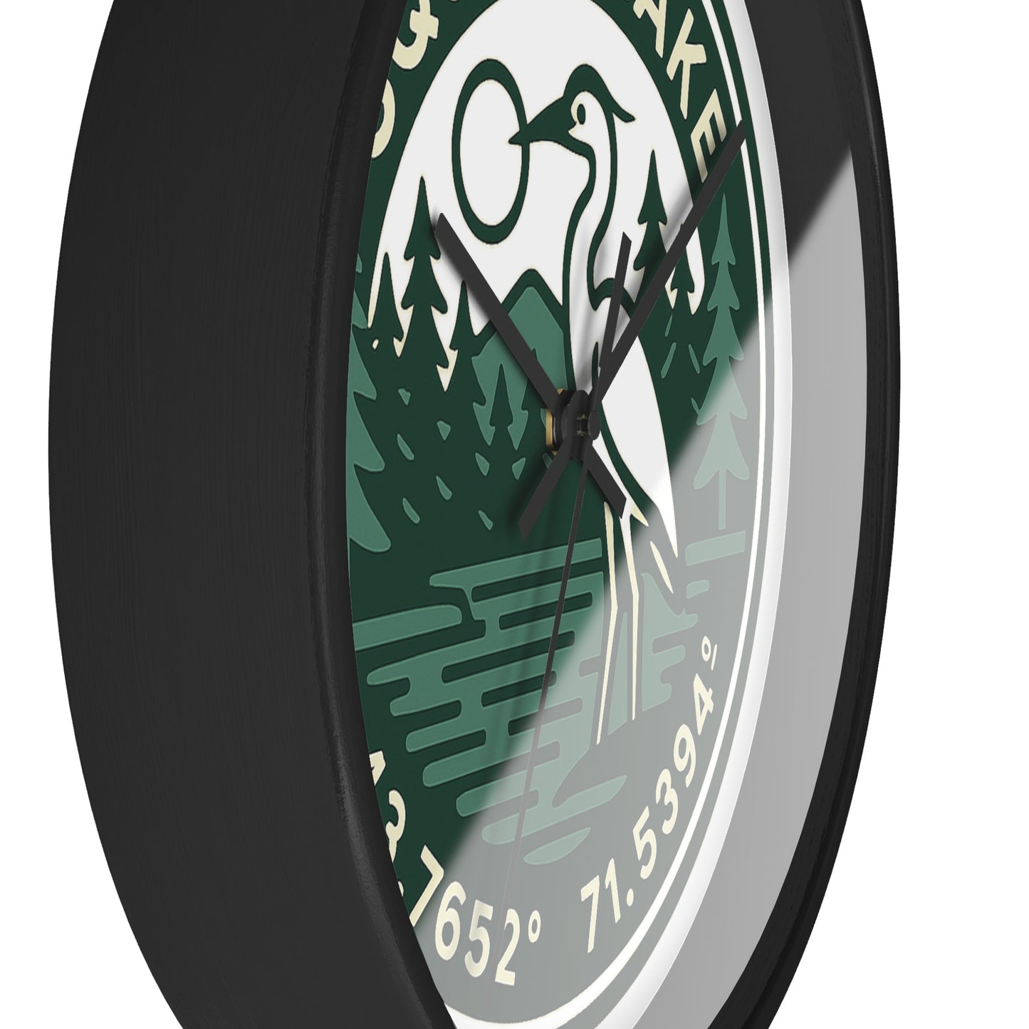 Squam Lake Wall Clock