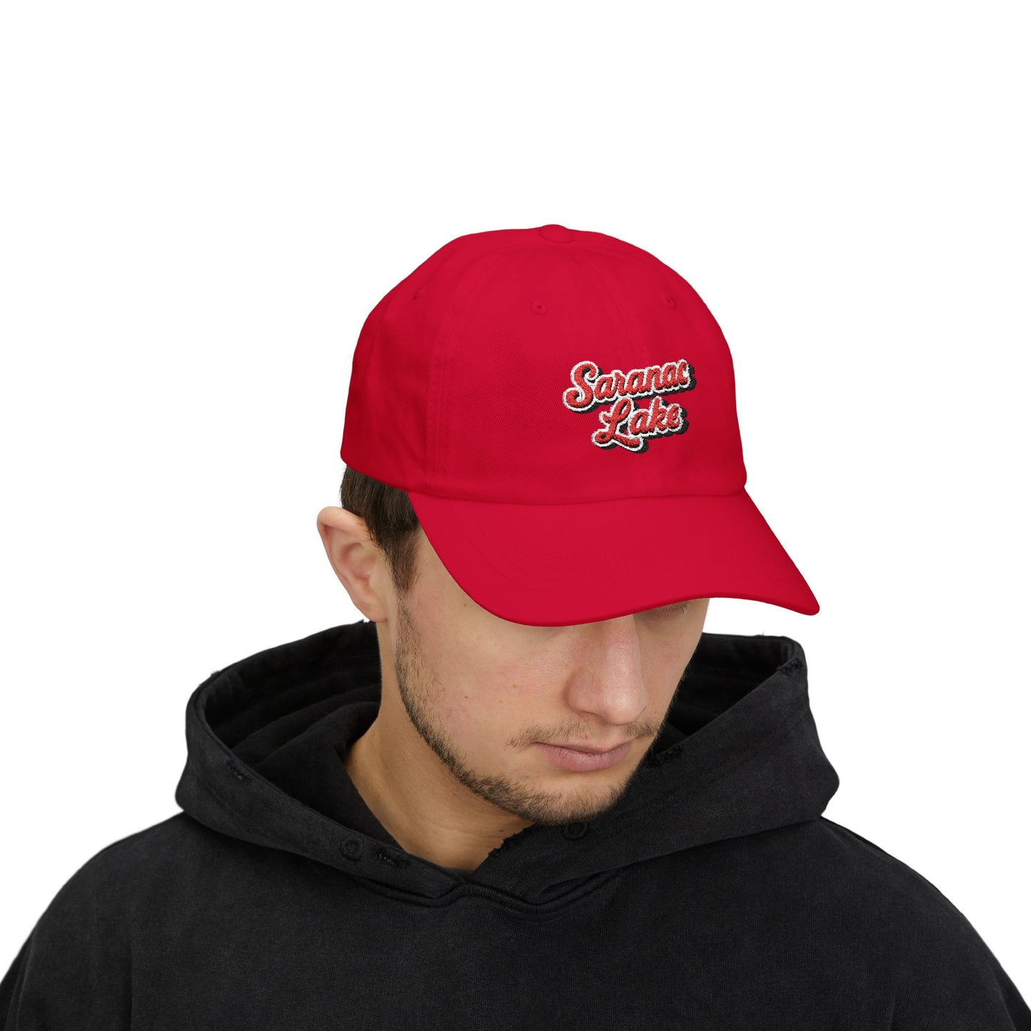 Saranac Lake Stylish Dad Cap, Casual Summer Hat, Outdoor Accessory, Gift for Father's Day, Boating Trip Gear, Everyday Wear