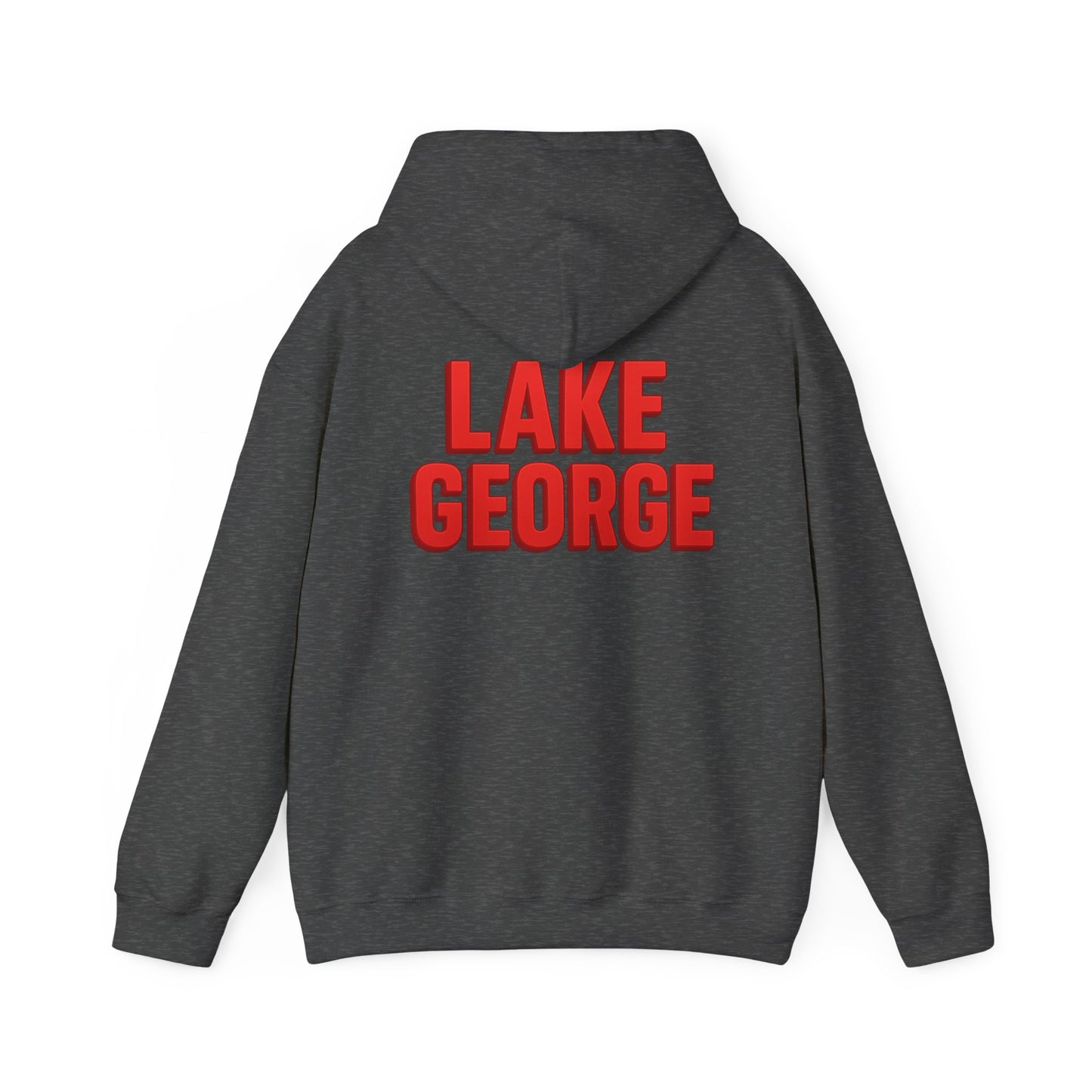 Lake George Hoodie, Cozy Casual Wear, Unisex Sweatshirt, Lake Lover Gift, Outdoor Adventure Apparel, Summer Retreat Fashion