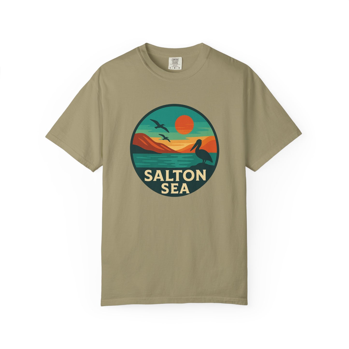 Salton Sea Unisex Garment-Dyed T-shirt