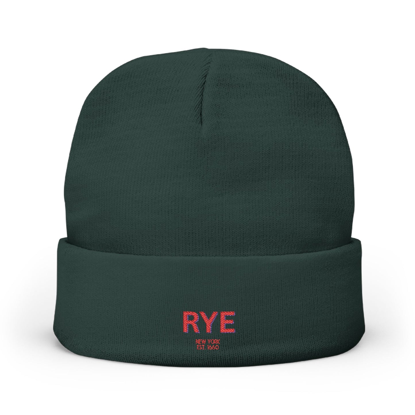 Rye Cozy Custom Knit Beanie - Personalized Hat, Winter Accessory, Gifts for Him, Her, Stylish Warmth
