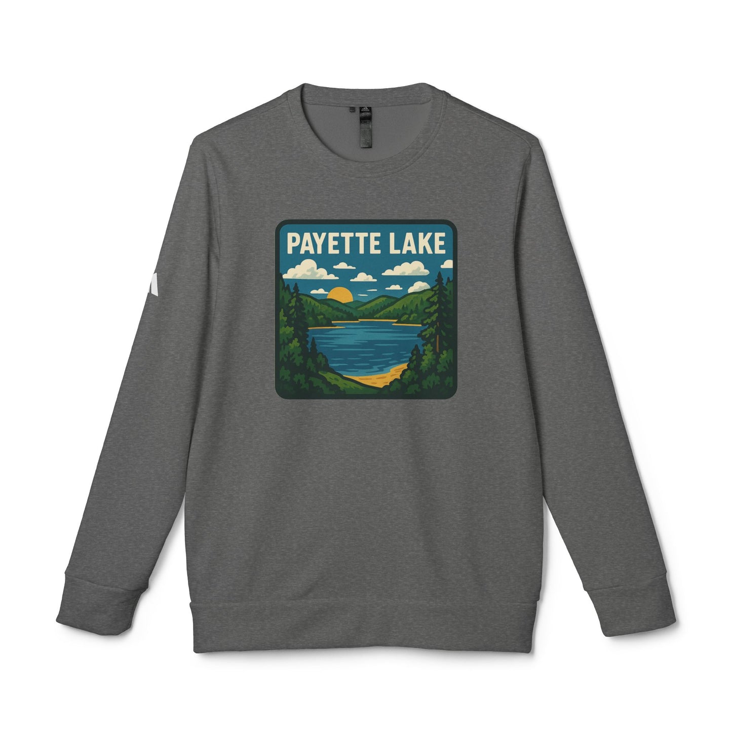 Payette Lake Adidas Unisex Fleece Crewneck Sweatshirt