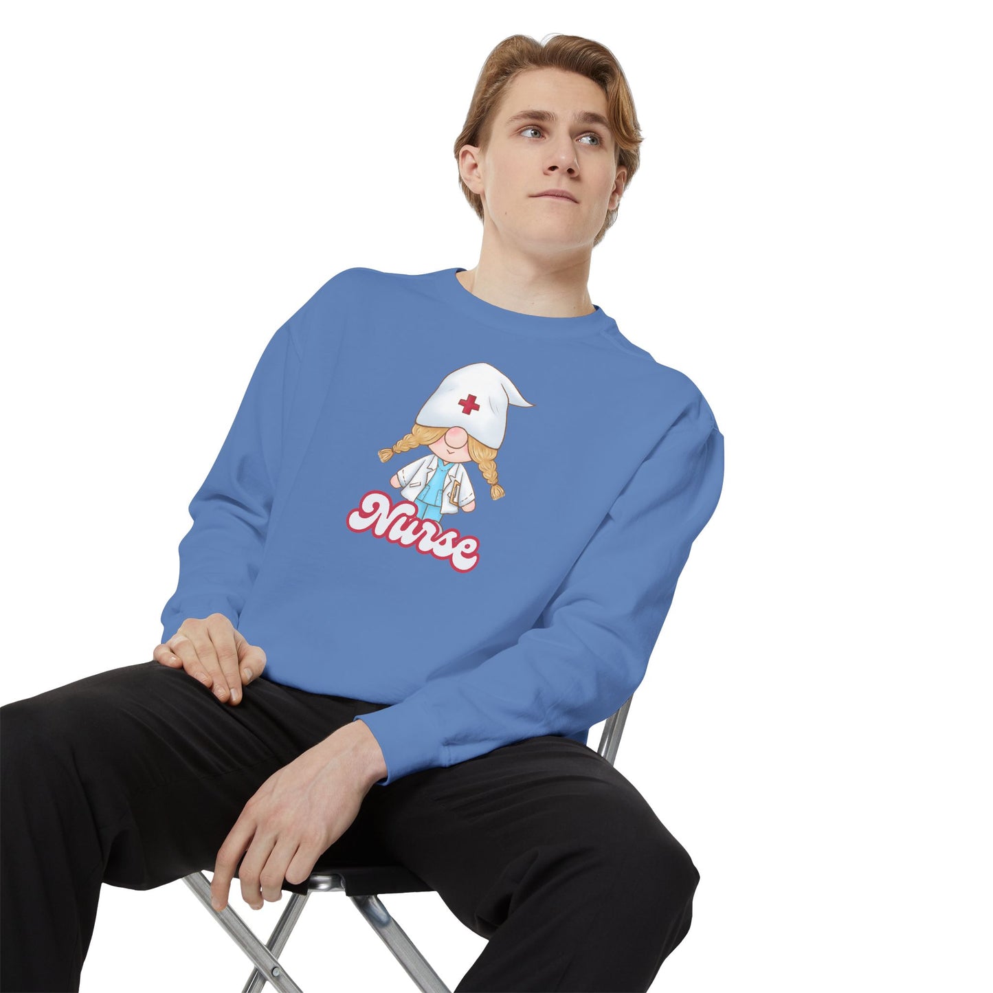 Nurse Sweatshirt, Cozy Gift for Healthcare Workers, Nurse Appreciation, Unique Nurse Shirt, Comfy Hospital Wear, Medical Professional