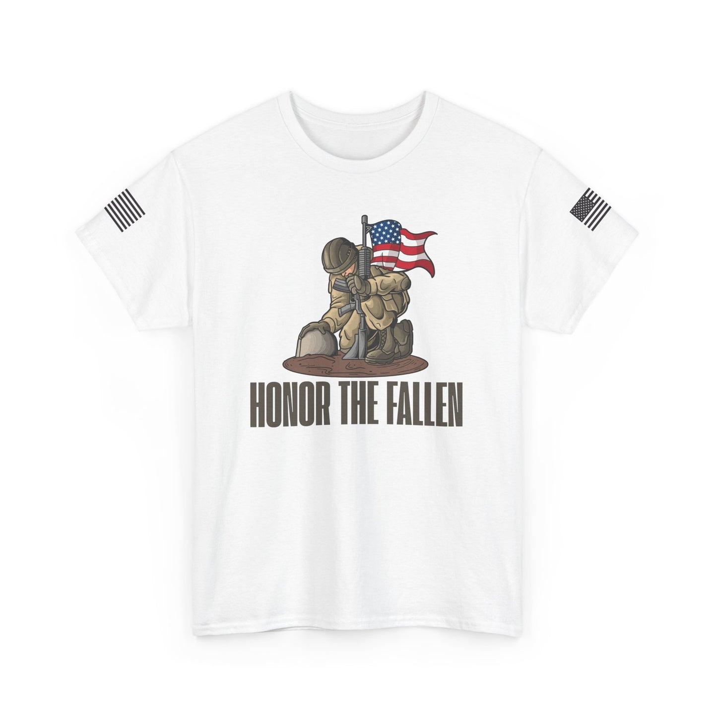 Honor the Fallen Unisex Heavy Cotton Tee, Memorial T-Shirt, Veteran Tribute Shirt, Patriotic Apparel, Independence Day Gift, Honor [...]