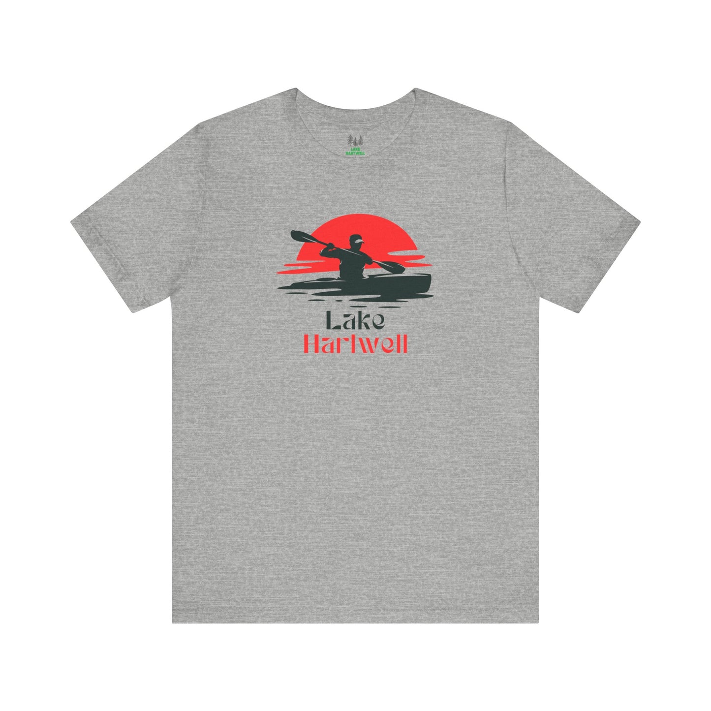 Lake Hartwell Tee - Kayaking Graphic Unisex Jersey Short Sleeve Shirt, Outdoor Adventure Gift, Summer Vibes, Lake Lover Apparel
