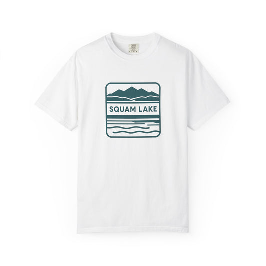 Squam Lake Unisex T-Shirt, Casual Graphic Tee, Nature Lover Gift, Outdoor Adventure Shirt, Vacation Souvenir, Summer Wear