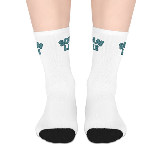Cool Casual Mid-length Socks | Fun Lifestyle Gift, Quirky Fashion Accessory, Unique Socks for Everyday Wear