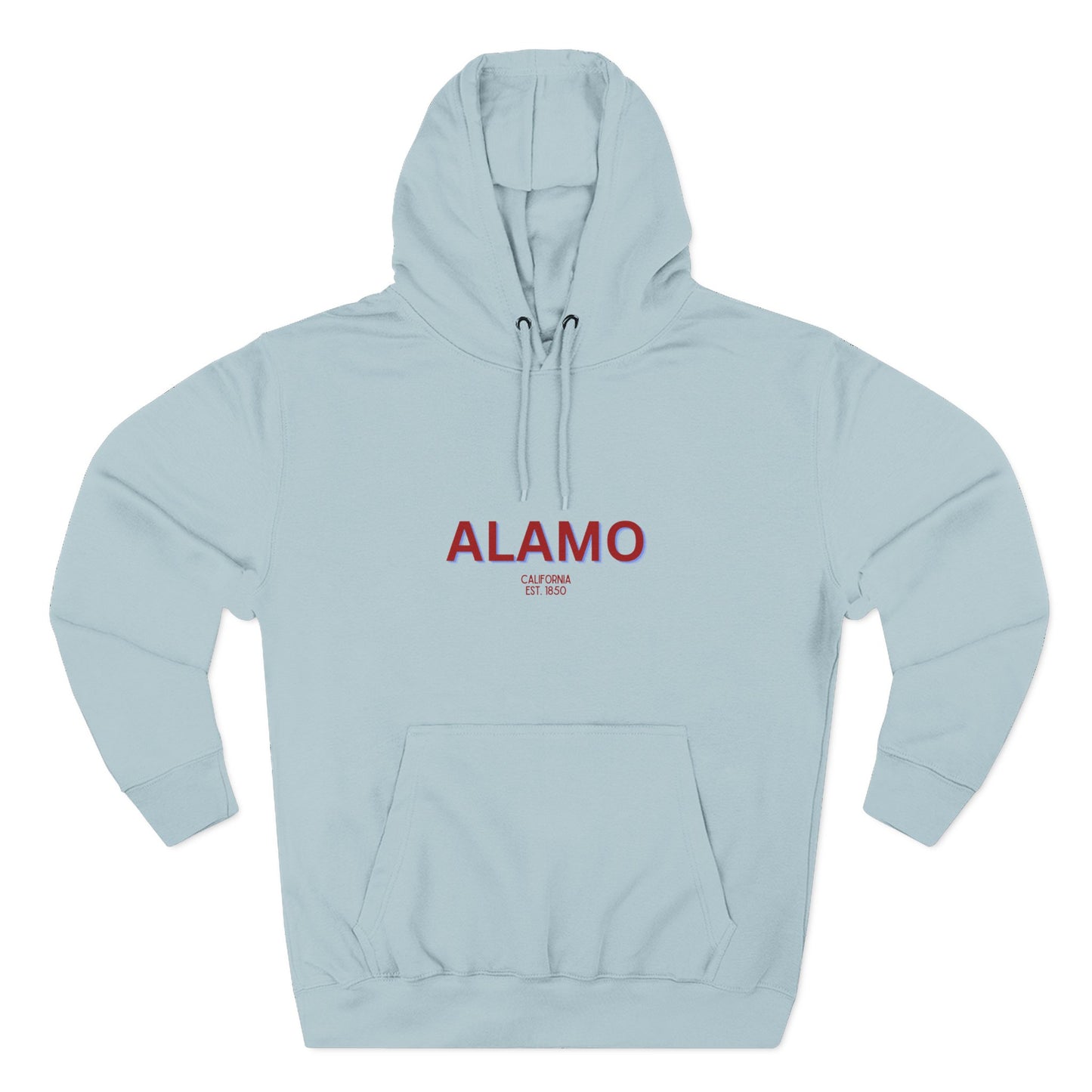 Alamo Fleece Hoodie, Casual Sweatshirt, Cozy Layering Piece, Perfect Gift for All Occasions, Stylish Streetwear