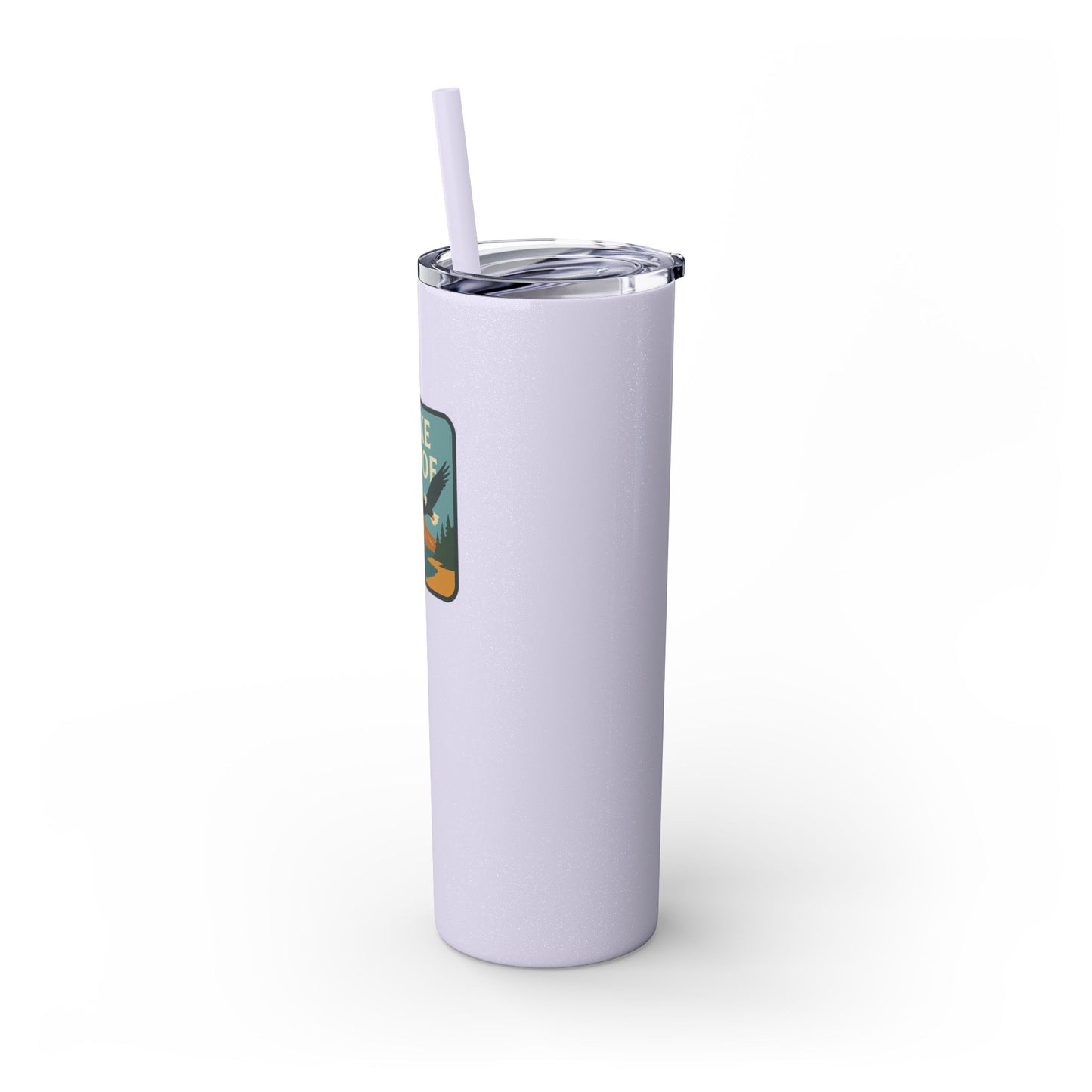 Lake Tahoe Skinny Tumbler - 20oz Travel Mug, Eco-Friendly Drinkware for Adventurers, Ideal for Camping, Picnics, and Daily Hydration