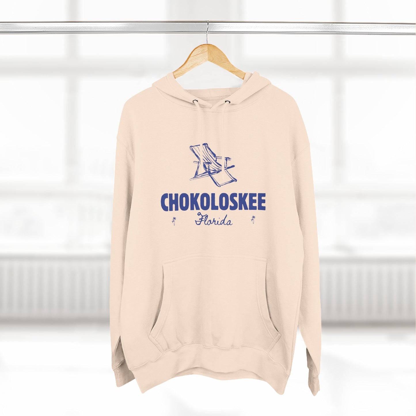 Chokoloskee Inspired Fleece Hoodie, Casual Wear, Relaxation, Gift for Autumn Lovers, Travel Essential