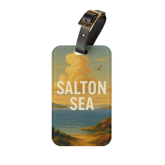 Salton Sea Luggage Tag