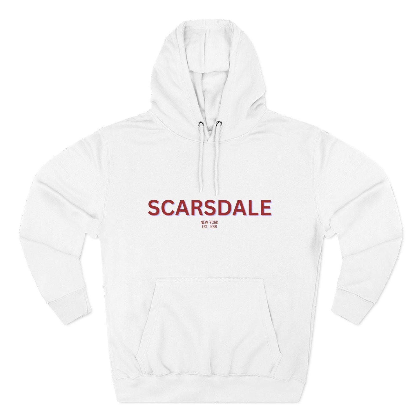 Scarsdale Fleece Hoodie, Casual Sweatshirt, Cozy Layering Piece, Perfect Gift for All Occasions, Stylish Streetwear