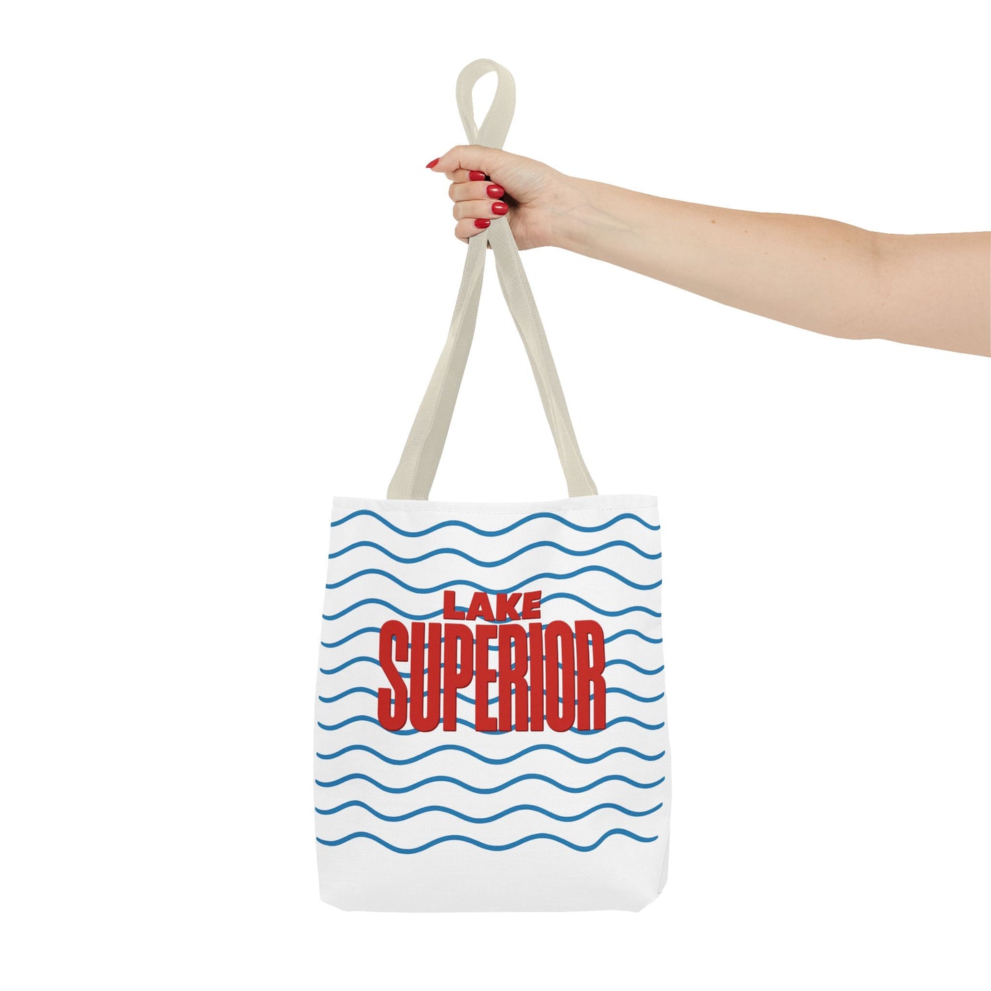 Lake Superior Tote Bag - Perfect for Beach Days, Travel, Lake Lovers, Summer Outings, Gift Idea