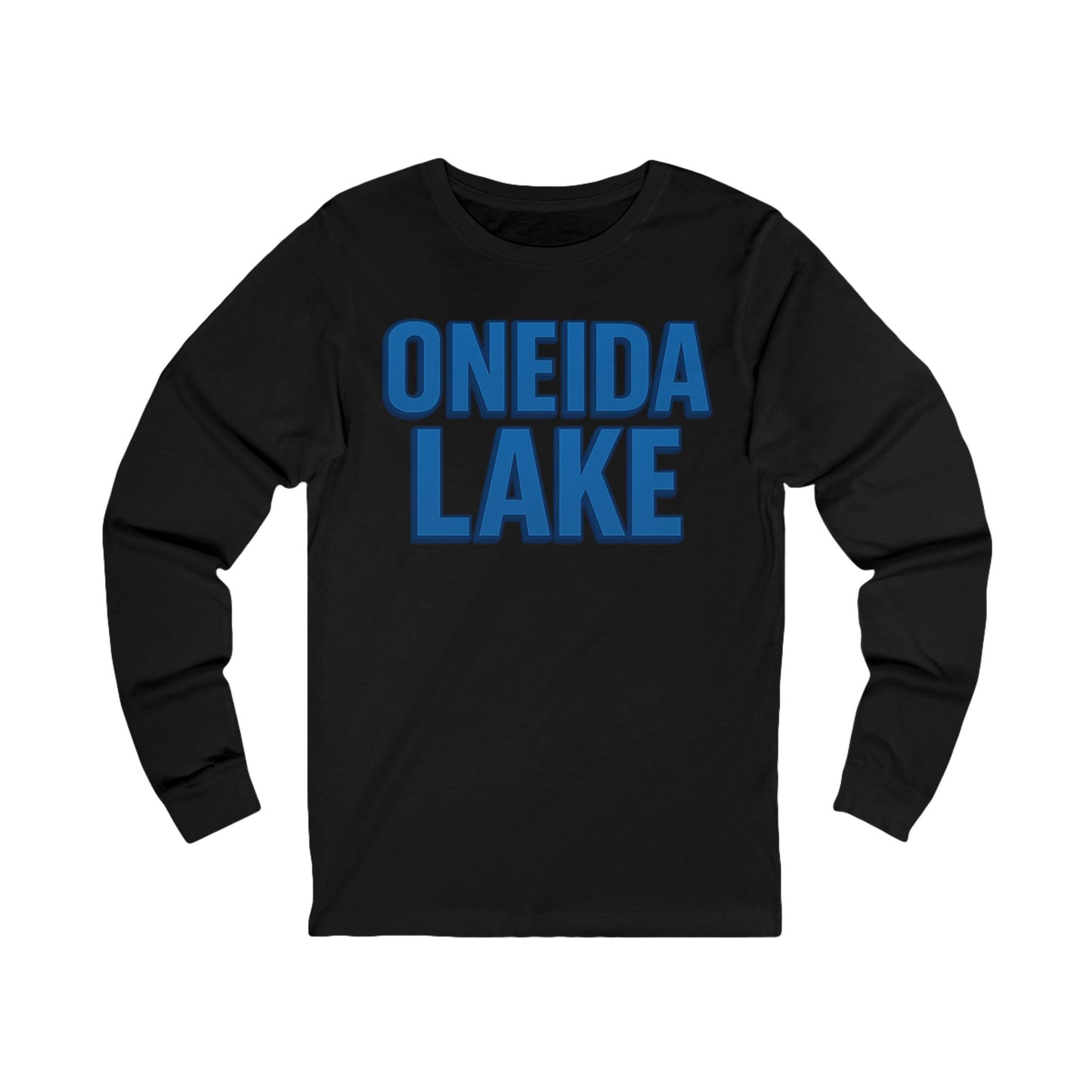 Oneida Lake Long Sleeve Tee, Cozy Unisex Shirt for Outdoor Lovers, Perfect for Lake Days, Casual Wear, Gift Idea