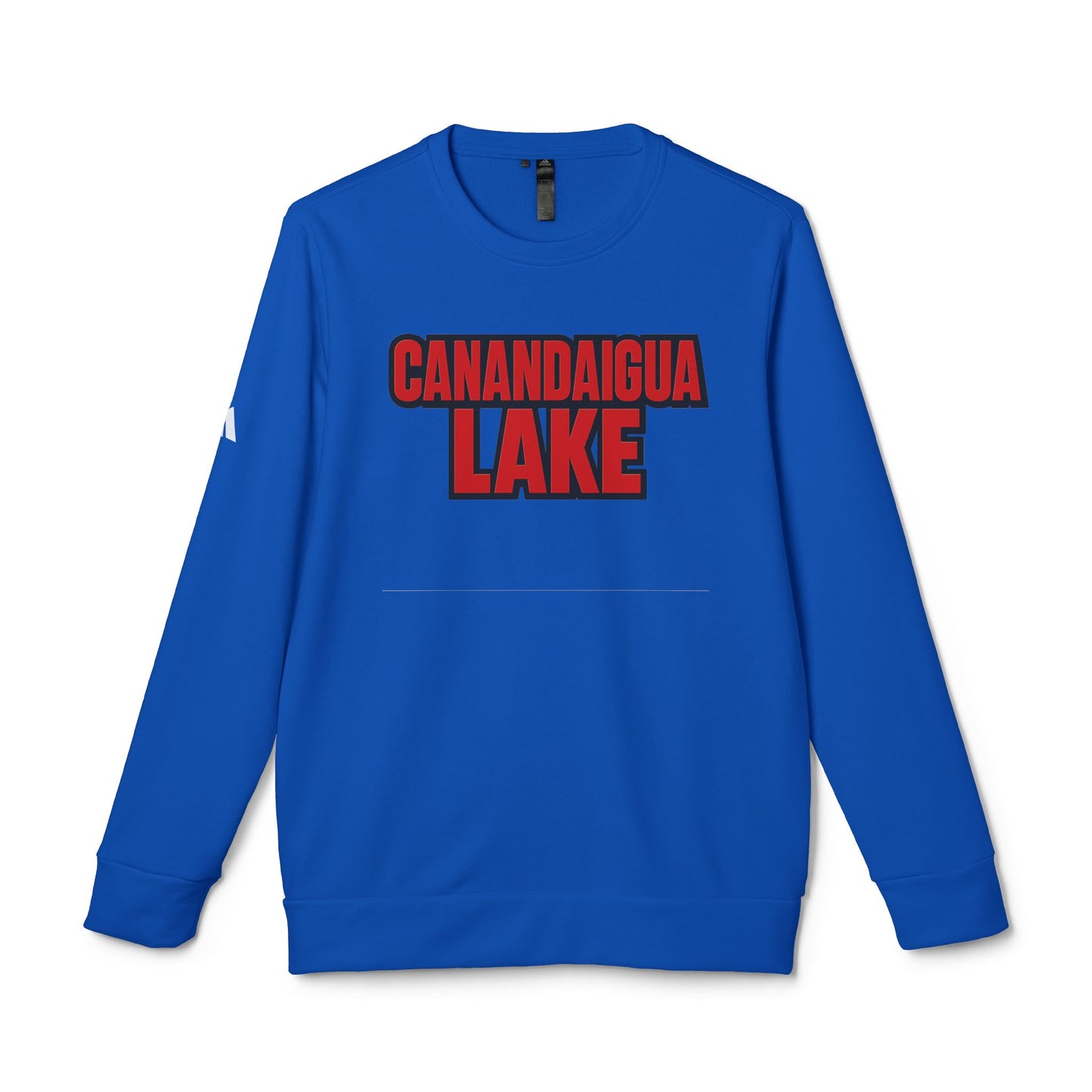 Canandaigua Lake Adidas Unisex Fleece Crewneck Sweatshirt
