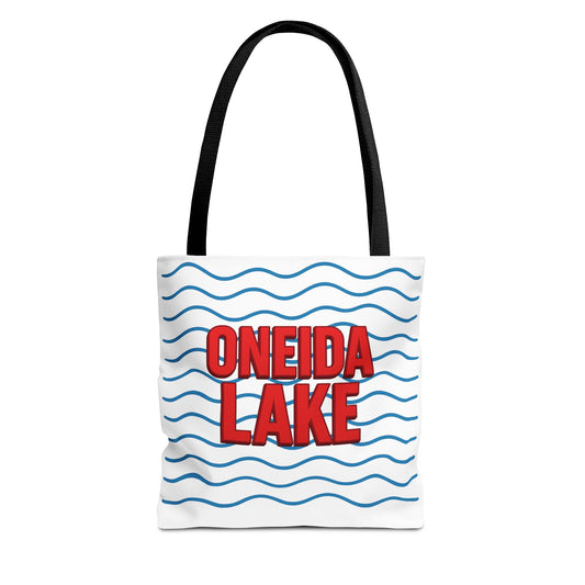Oneida Lake Tote Bag - Perfect for Beach Days, Travel, Lake Lovers, Summer Outings, Gift Idea