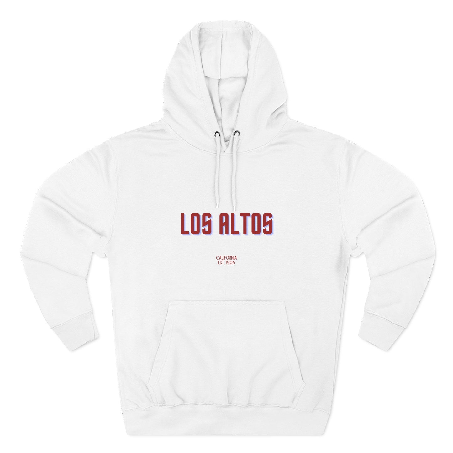 Los Altos Fleece Hoodie, Casual Sweatshirt, Cozy Layering Piece, Perfect Gift for All Occasions, Stylish Streetwear
