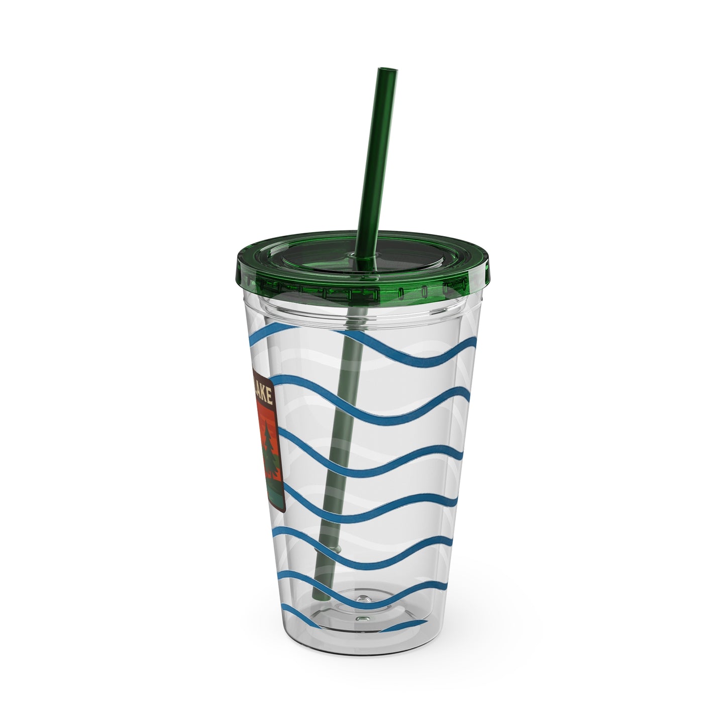 Oneida Lake Sunsplash Tumbler, 16oz Clear Drink Cup for Outdoor Adventures, Customizable Travel Mug, Perfect for Summer Fun, Eco-Friendly Beverage [...]