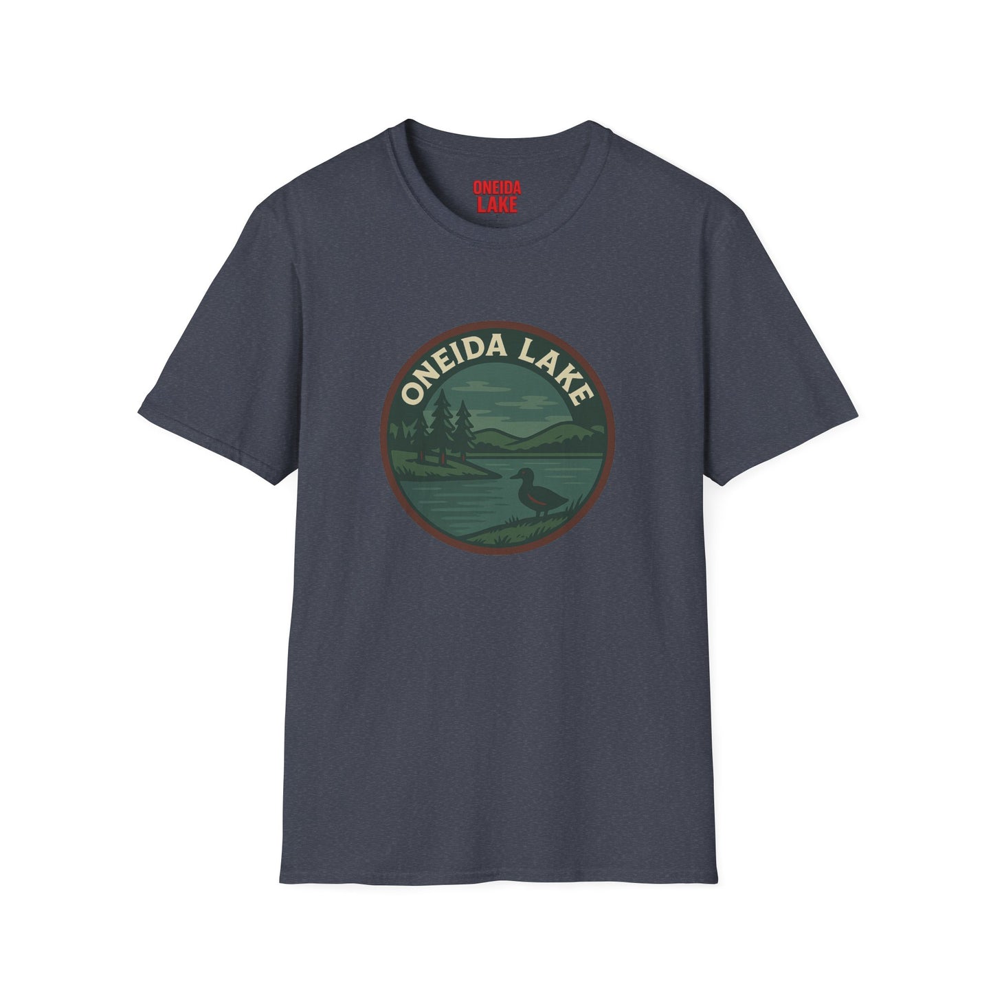 Oneida Lake Nature Unisex Softstyle T-Shirt | Eco-Friendly Gift, Outdoor Adventure Shirt, Nature Lover Tee, Vintage Lake Apparel, [...]