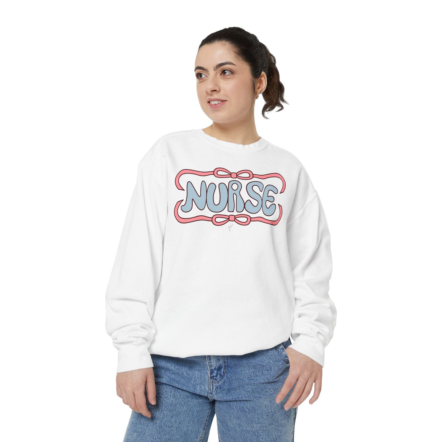 Nurse Pride Unisex Sweatshirt | Cozy Gift for Healthcare Workers, Cute Nurse Apparel, Casual Wear, Soft Pullover, Appreciation Gift