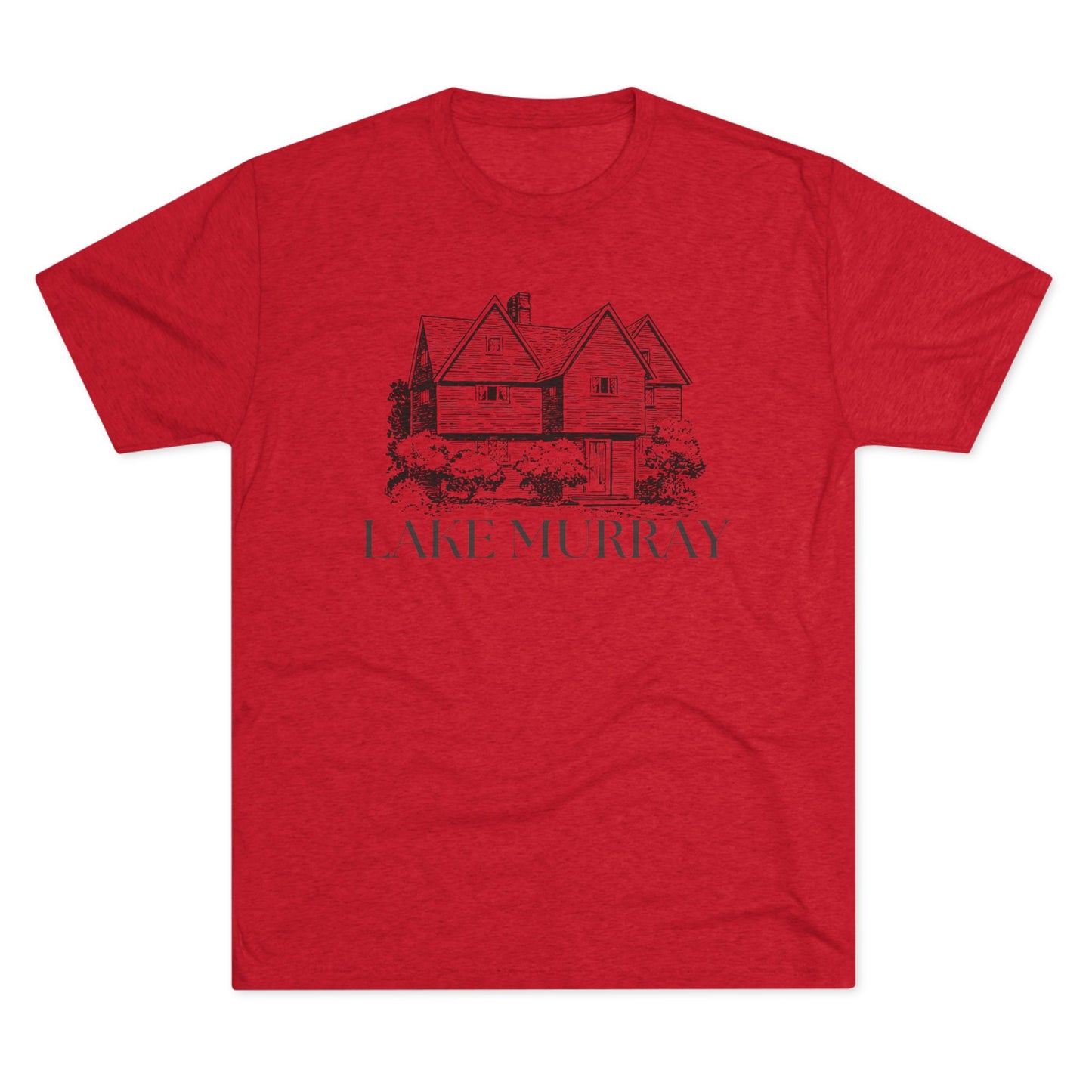 Lake Murray Unisex Tri-Blend Crew Tee, Casual T-Shirt, Summer Apparel, Lake House Shirt, Gift for Friends, Travel Tee