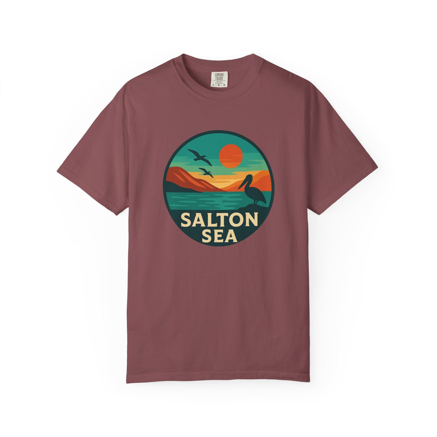 Salton Sea Unisex Garment-Dyed T-shirt