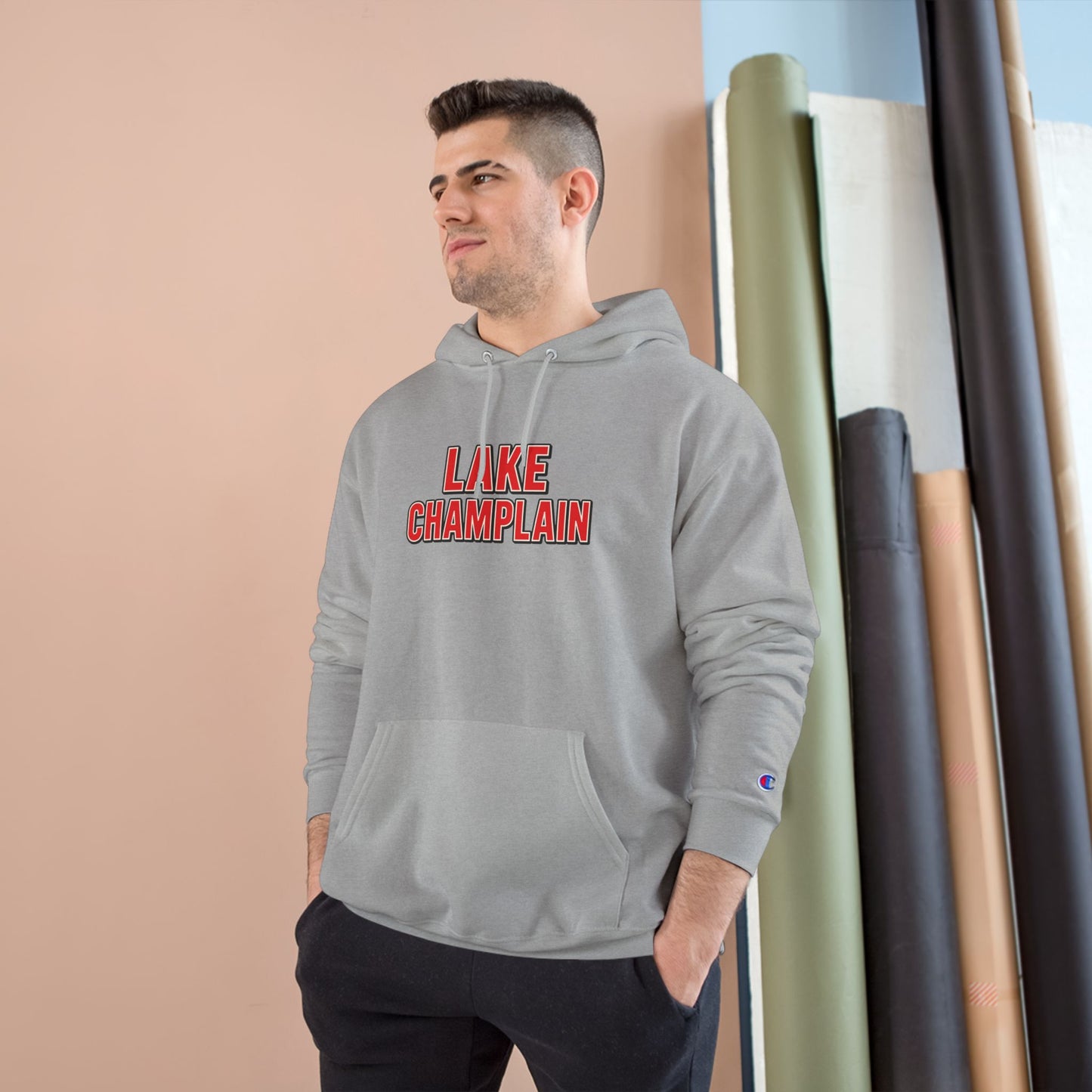 Lake Champlain Cozy Hoodie, Perfect for Outdoor Adventures, Lake Days, Gifts for Nature Lovers, Comfortable Sweatshirt