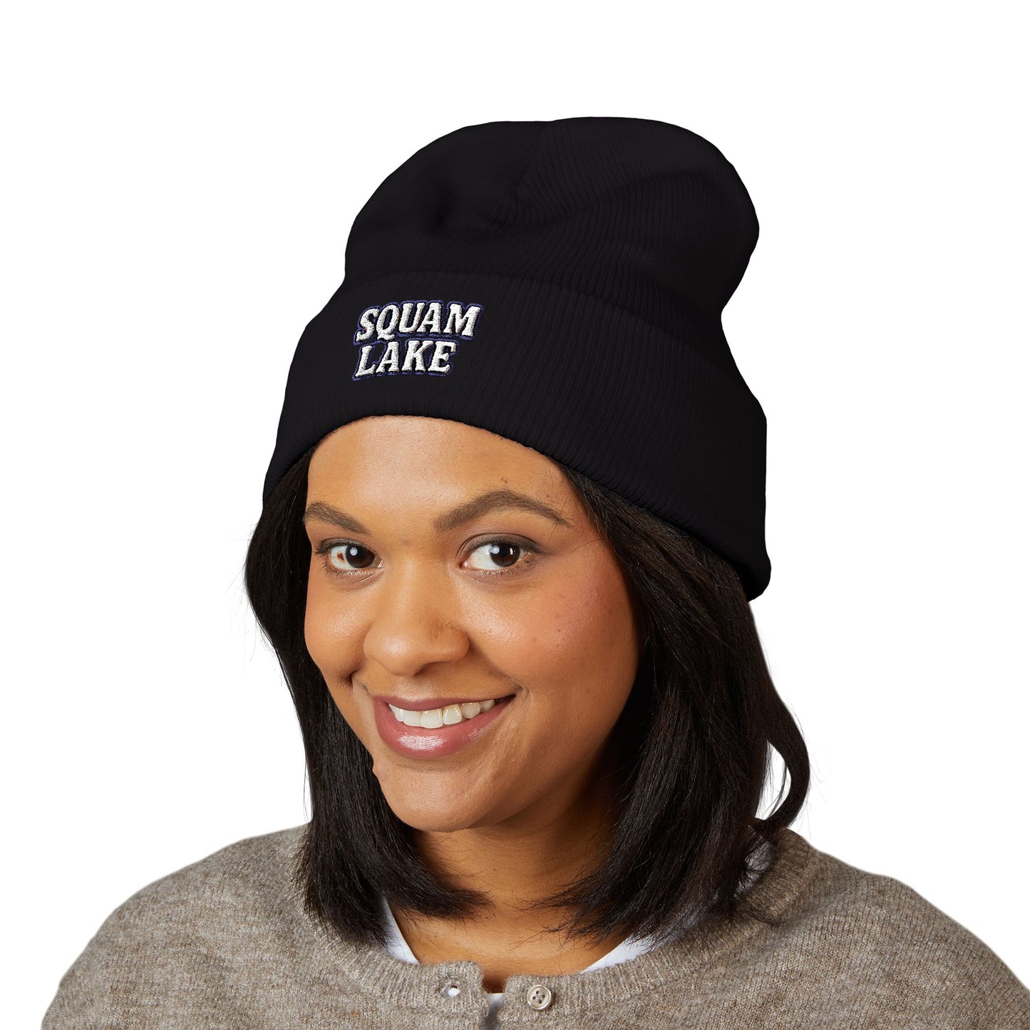 Squam Lake Classic Cuffed Beanie (Embroidery)