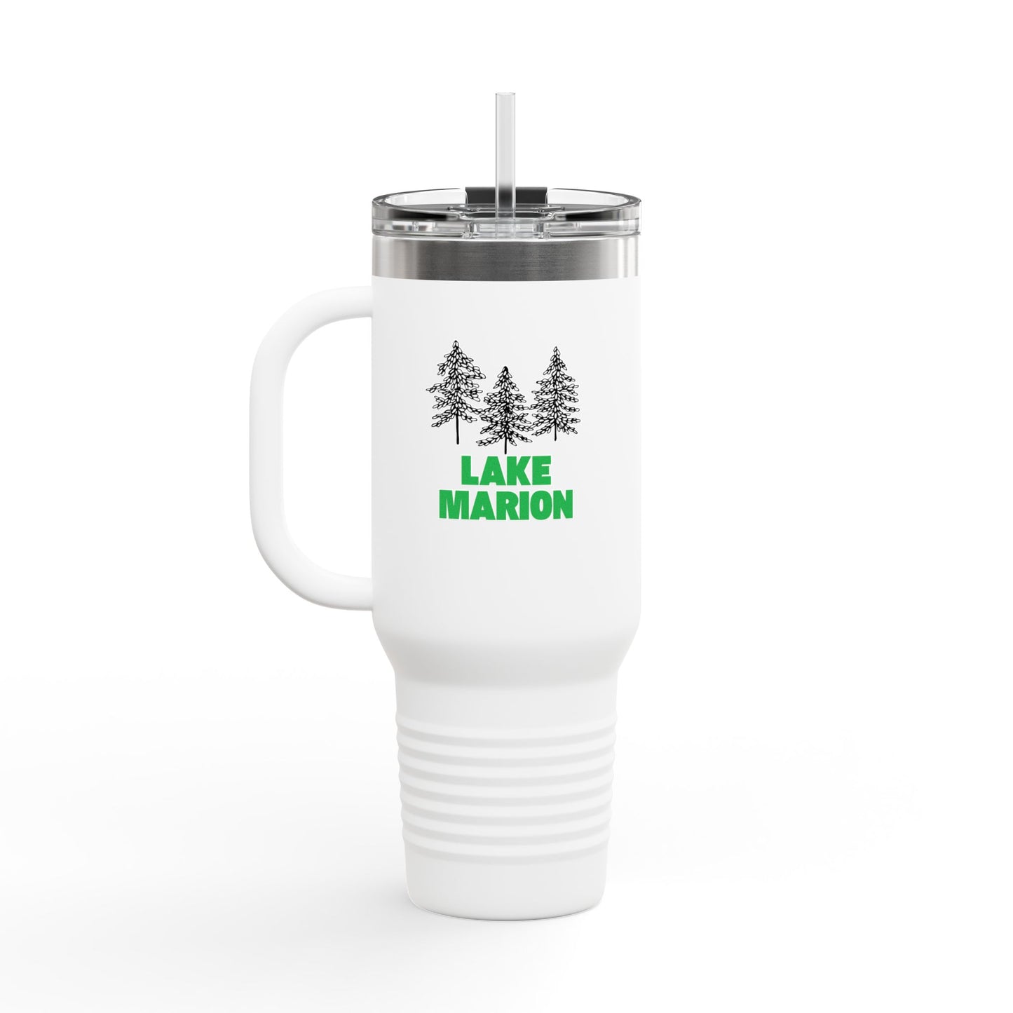 Lake Marion Insulated Travel Mug, 40oz - Perfect for Camping, Road Trips, Gifts, Outdoor Adventures, Summer Fun