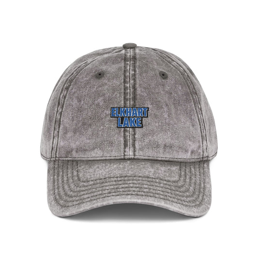 Elkhart Lake Vintage Cap (Embroidery)