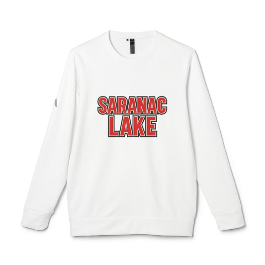 Saranac Lake Adidas Unisex Fleece Crewneck Sweatshirt