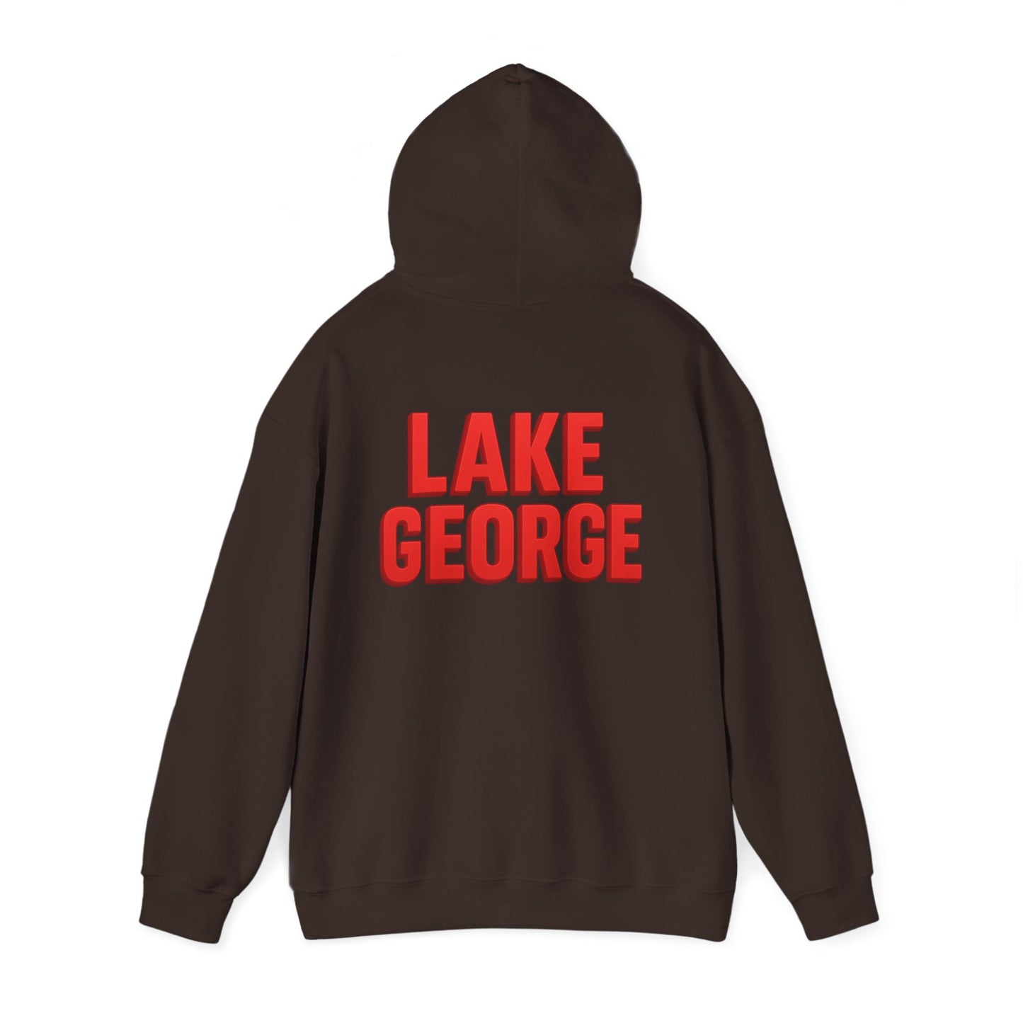 Lake George Hoodie, Cozy Casual Wear, Unisex Sweatshirt, Lake Lover Gift, Outdoor Adventure Apparel, Summer Retreat Fashion