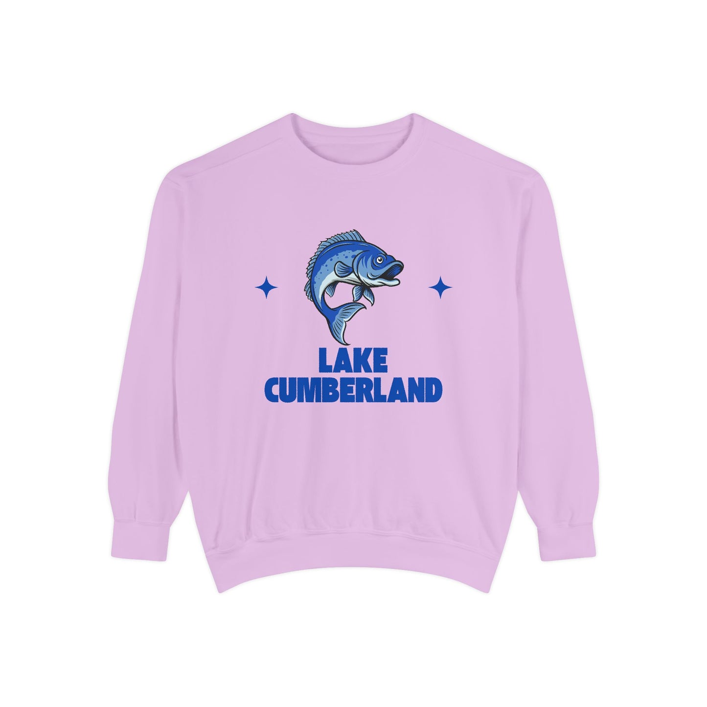 Lake Cumberland Fish Design Unisex Sweatshirt | Cozy Fishing Apparel, Casual Wear, Gift for Anglers, Lake Day Outfit, Nature Lovers Sweatshirt