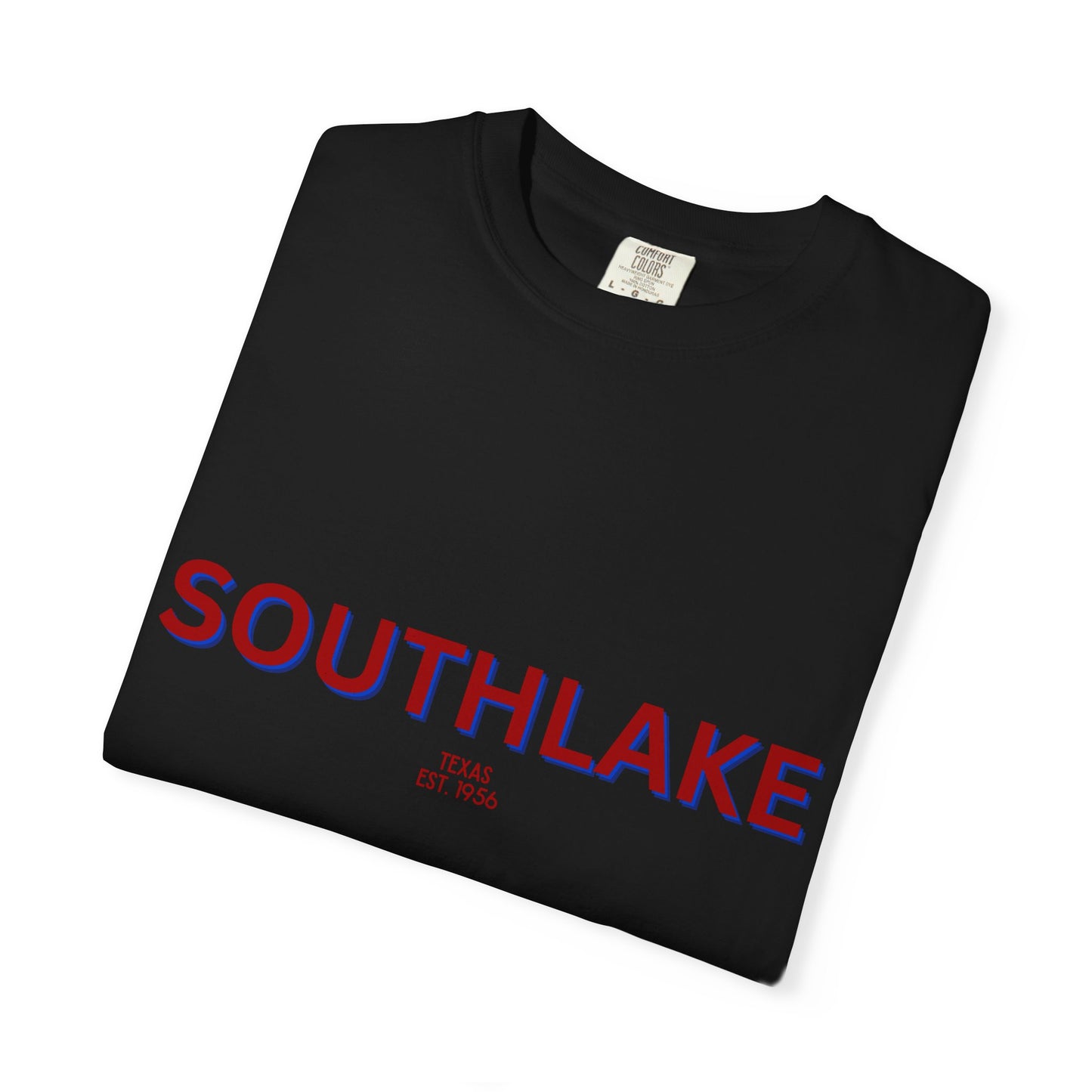 Southlake Garment-Dyed Unisex T-Shirt, Casual Tee, Vintage Style Shirt, Everyday Wear, Birthday Gift, Unique Apparel