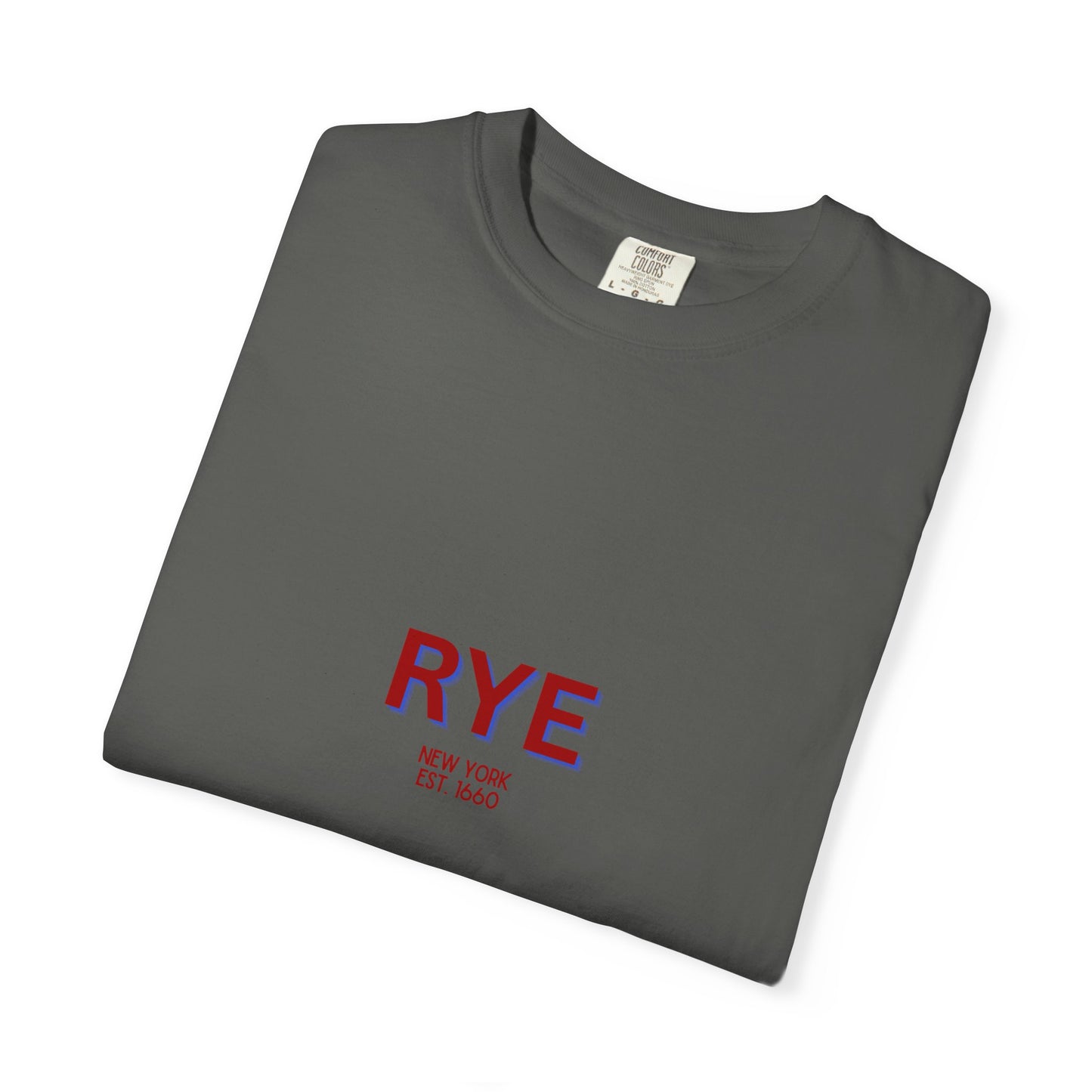 Rye Garment-Dyed Unisex T-Shirt, Casual Tee, Vintage Style Shirt, Everyday Wear, Birthday Gift, Unique Apparel