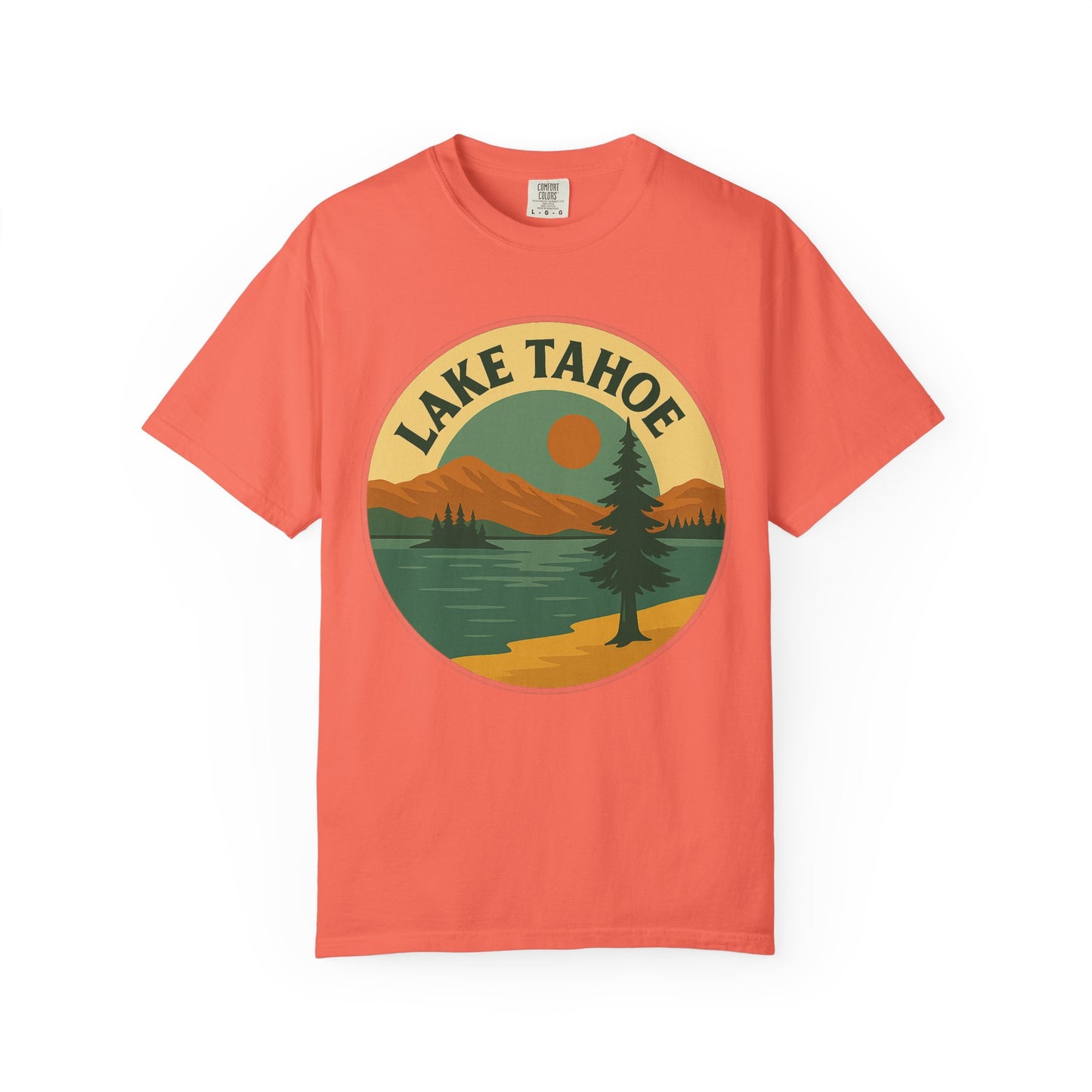 Lake Tahoe Unisex Garment-Dyed T-shirt