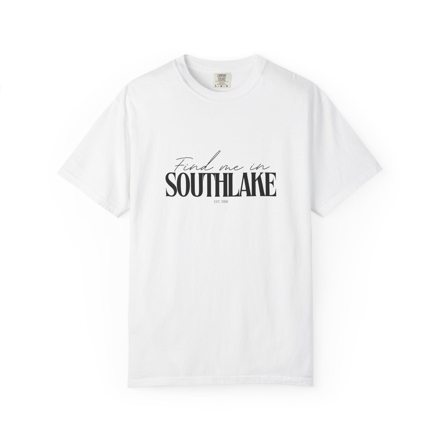 Southlake Vibes Unisex Garment-Dyed T-Shirt, Casual Wear, Gifts for Locals, Trendy Summer Essential, Comfortable Everyday Tee