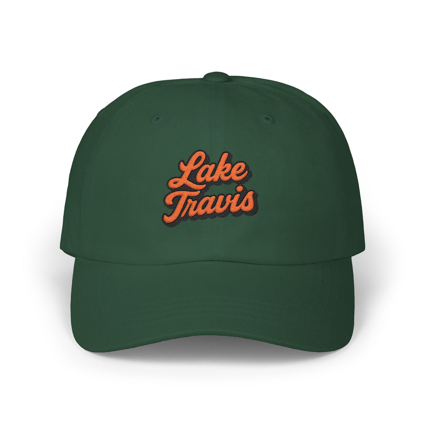 Lake Travis Stylish Dad Cap, Casual Summer Hat, Outdoor Accessory, Gift for Father's Day, Boating Trip Gear, Everyday Wear