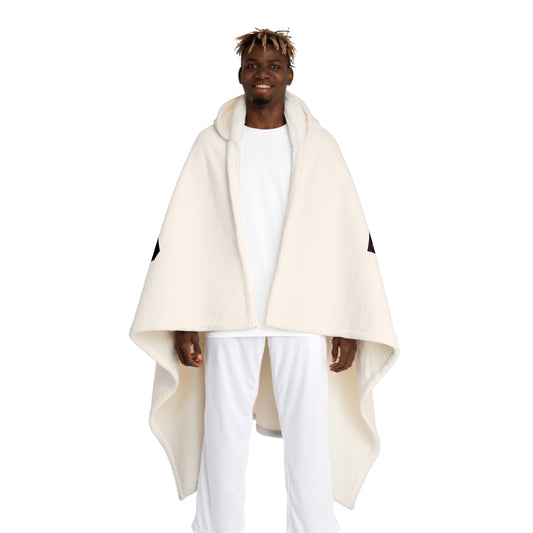 Hampton Lake Cozy Hooded Sherpa Fleece Blanket - Perfect for Chilly Evenings, Movie Nights, Cozy Home Décor, Gifts for Her, Winter Snuggles