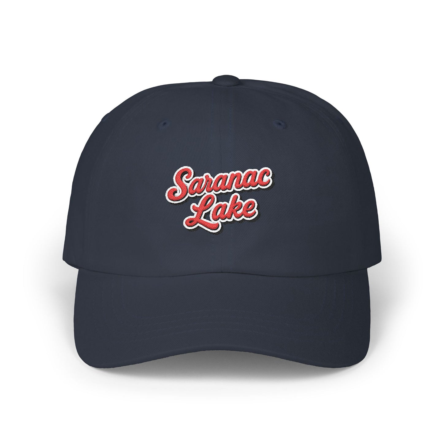 Saranac Lake Stylish Dad Cap, Casual Summer Hat, Outdoor Accessory, Gift for Father's Day, Boating Trip Gear, Everyday Wear